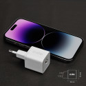 Nabíječka do sítě SBS TETRGAN1C20W 20W GaN s Power Delivery - bílá
