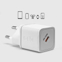 Nabíječka do sítě SBS TETRGAN1C20W 20W GaN s Power Delivery - bílá