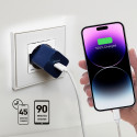 Nabíječka do sítě SBS TETRGAN1C20B 20W GaN s Power Delivery - modrá