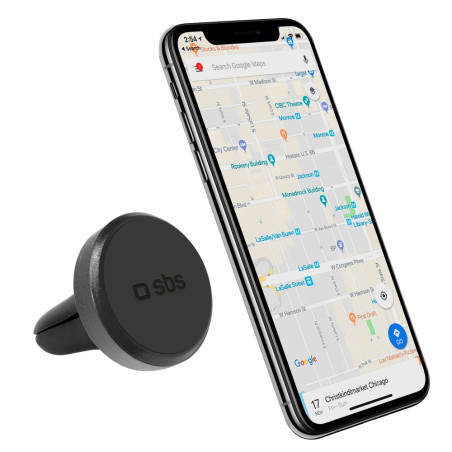 Držák SBS TESUPPEASYMAGK na smartphone magnetický, do mřížky ventilace - černý