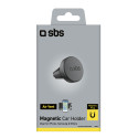 Držák SBS TESUPPUNIVAIRMAG na smartphone magnetický, do mřížky ventilace - černý