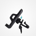 SBS TEHWSUPCLIPSTG smartphone holder for air vent, with reinforced jaws - black