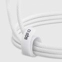Kabel SBS TECABLETISSUETCCG USB-C na USB-C 1,5 m 60W opletený - šedý