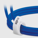 Kabel SBS TECABLETISSUETCCB USB-C na USB-C 1,5 m 60W opletený - modrý