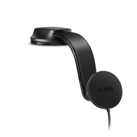 Držák SBS TESUPPMAG15W2115W na smartphone s indukční nabíječkou, kompatibilní s MagSafe - černý