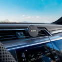 Držák SBS TESUPFANWIR15W na smartphone s indukční nabíječkou 15W do mřížky ventilace, s chlazením - černý