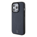 Kryt Mercedes MagSafe iPhone 15 Pro - navy blue