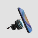 Držák SBS TESUPFANWIR15W na smartphone s indukční nabíječkou 15W do mřížky ventilace, s chlazením - černý