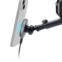 SBS TESUPMAGEXTWIR15W Telescopic Smartphone Holder with Wireless Charger, MagSafe Compatible, for Windshield and Dashboard -