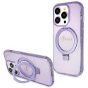 Kryt GUESS SCRIPT GLITTER pro iPhone 13 Pro / 13 - fialová