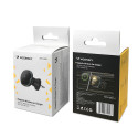 Držák do auta Wozinsky WCT5-Q6S2Y s indukční nabíječkou Qi/MagSafe 15W do mřížky ventilace s ventilátorem - černý