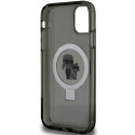 Kryt Karl Lagerfeld RING STAND iPhone 11 / XR - černý