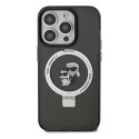 Kryt Karl Lagerfeld MagSafe iPhone 14 Pro - černý