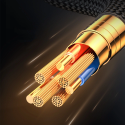 Joyroom Prism Series A16 USB-C / USB-C 100W 1,2m kabel s LED displejem - černý