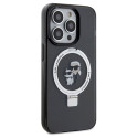 Kryt Karl Lagerfeld MagSafe iPhone 14 Pro - černý
