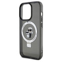 Kryt Karl Lagerfeld MagSafe iPhone 14 Pro - černý