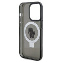 Kryt Karl Lagerfeld MagSafe iPhone 14 Pro - černý