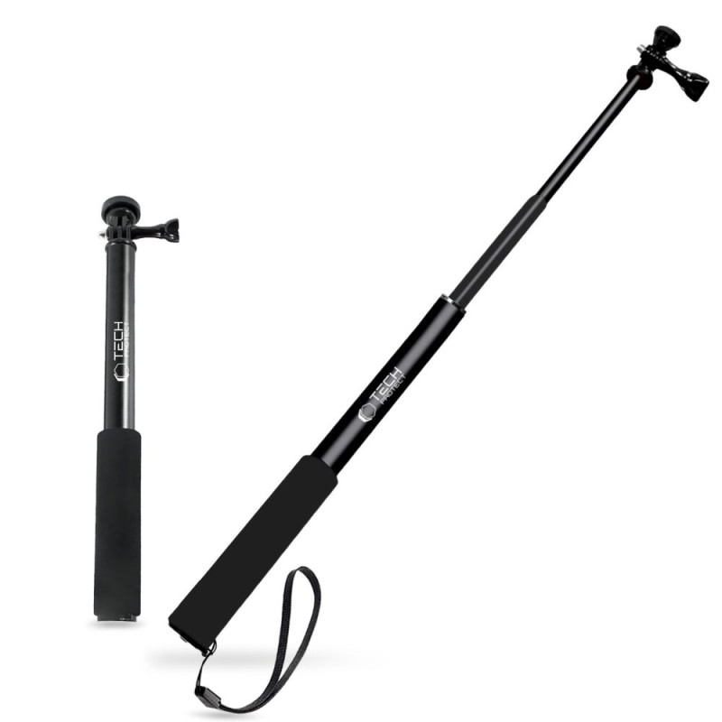 Monopod a selfie tyč Tech-Protect GA100 pro GoPro / DJI - černý
