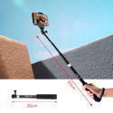 Tech-Protect GA100 Monopad & Selfie Stick for GoPro / DJI - Black