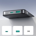 Joyroom JR-PBM12 Power Bank 10000mAh 22.5W MagSafe Compatible, 15W Wireless Charging, with Ring Base - Black
