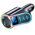 Joyroom rychlá autonabíječka 4v1 USB-A QC3.0 / 2× USB-C PD 150W černá (JR-CL21)