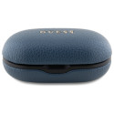 Guess Bluetooth headphones GUTWSPGTSPSB TWS + docking station blue/blue Grained Classic Logo