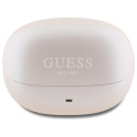 Guess Bluetooth Headphones GUTWST88MCTGP TWS + Docking Station Pink Capsule Printed Logo