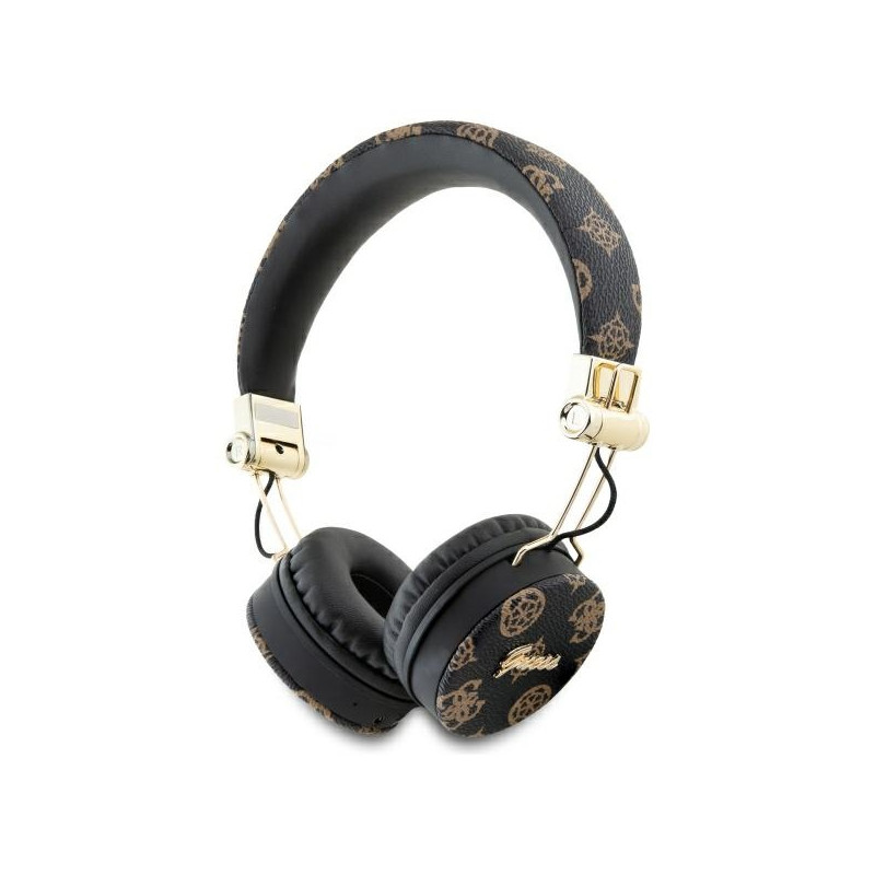 Guess Bluetooth ENC GUBH70EPOSMK on-ear headphones black/black Peony Script Round Shape