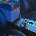 Joyroom rychlá autonabíječka 4v1 USB-A QC3.0 / 2× USB-C PD 150W černá (JR-CL21)