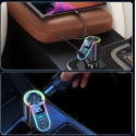 Joyroom rychlá autonabíječka 4v1 USB-A QC3.0 / 2× USB-C PD 150W černá (JR-CL21)