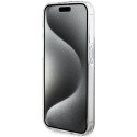 Kryt Guess IML 4G Gold Stripe iPhone 15 Pro - black
