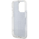 Kryt Guess IML 4G Gold Stripe iPhone 15 Pro - black