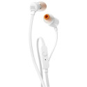 JBL T110 Wired In-Ear Headphones Mini Jack 3.5mm - White