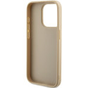 Kryt Guess SAFFIANO IRIDESCENT SCRIPT pro iPhone 15 Pro - zlatá