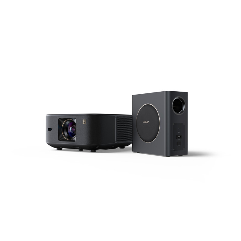 Yaber K3 Pro LCD FullHD 1080p Multimedia Projector with JBL Speakers and Subwoofer - Black