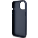 Kryt Guess 4G Triangle Metal Logo pro iPhone 15 Plus - modrý