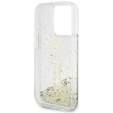 Kryt Guess LIQUID GLITTER GOLD STRIPES pro iPhone 15 Pro Max