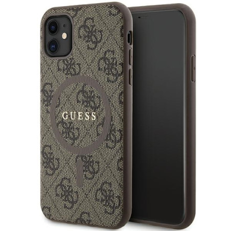 Kryt Guess GUHMN61G4GFRW pro iPhone 11 / XR hnědý