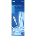 JOYROOM S-02530M3 Datový a nabíjecí kabel USB-C/USB-C PD až 60W, 0,25m, bílý