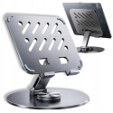 Wozinsky WRS-DSY84SS 360° Rotating Aluminum Tablet Stand - Gray