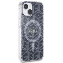 Kryt Guess IML GCube MagSafe pro iPhone 15 Plus/14 Plus - černý