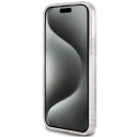 Kryt Guess GCube MagSafe pro iPhone 15 Plus - růžová