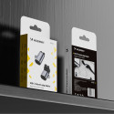 Adaptér Wozinsky WAYGS1 USB-C pro chytré hodinky Garmin - šedý