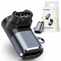 Wozinsky WAYGS1 USB-C Adapter for Garmin Smartwatch - Gray