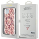 Kryt Guess IML GCube MagSafe pro iPhone 15/14/13 - pink