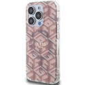 Kryt Guess GCube MagSafe iPhone 15 Pro Max – růžová