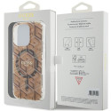Kryt Guess IML GCube MagSafe pro iPhone 15 Pro Max - hnědá