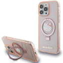 Stojánek Hello Kitty MagSafe iPhone 15 Pro Max růžový glitrový