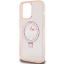 Stojánek Hello Kitty MagSafe iPhone 15 Pro Max růžový glitrový