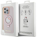 Stojánek Hello Kitty MagSafe iPhone 15 Pro Max růžový glitrový
